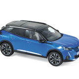 Peugeot E-2008 GT 2019 Vertigo Blue 1:43