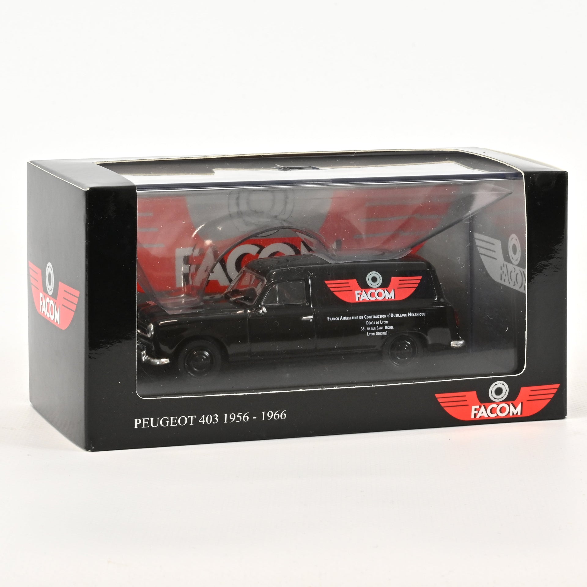 PEUGEOT 203 FOURGONNETTE LA VACHE QUI RIT NOREV 1:43 PEUGEOT 203 FOURGONNETTE LA VACHE QUI RIT NOREV 1:43
