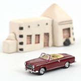 Peugeot 403 Cabriolet 1957 Rouge 1/87