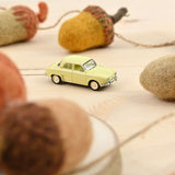 Renault Dauphine 1956 Jaune Parchemin 1/87