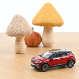 Renault Captur Esprit Alpine 2024 DeZir-Rot und Schwarz 1:43