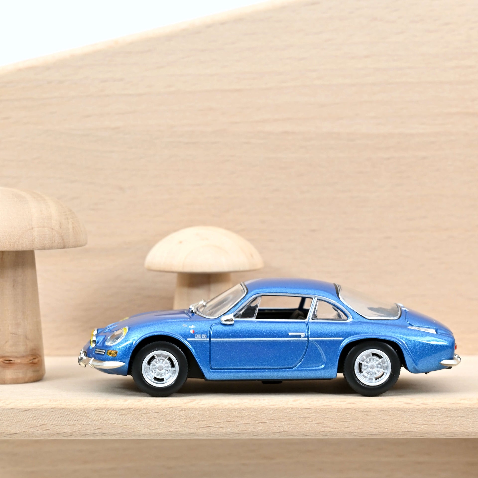 Norev Alpine A110 1600 S 1973 - Bleu Alpin 1/43 - Logo Latéral - Miniature Neuve