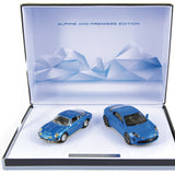 Coffret Alpine A110 1973& 2017Blue 1:43