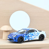 Alpine A110 2017 Blanc&Bleu version test 1/43
