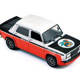 Simca 1000 Rallye 2 SRT 1977 Tacoma Blanc&Rouge 1/43