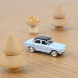 Simca Aronde 1962 Gris Princesse et toit noir 1/87