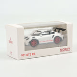 Porsche 911 GT3 RS 2022 White Jet-car 1:43