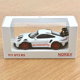 Porsche 911 GT3 RS 2022 White Jet-car 1:43