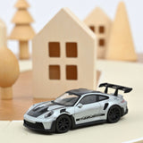 Porsche 911 GT3 RS 2022 Silver & Black stickers Jet-car 1:43
