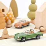 Porsche 911 Targa 1969 Vert olive Jet-car 1/43