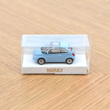 Fiat 500 2008 Bleu 1/87