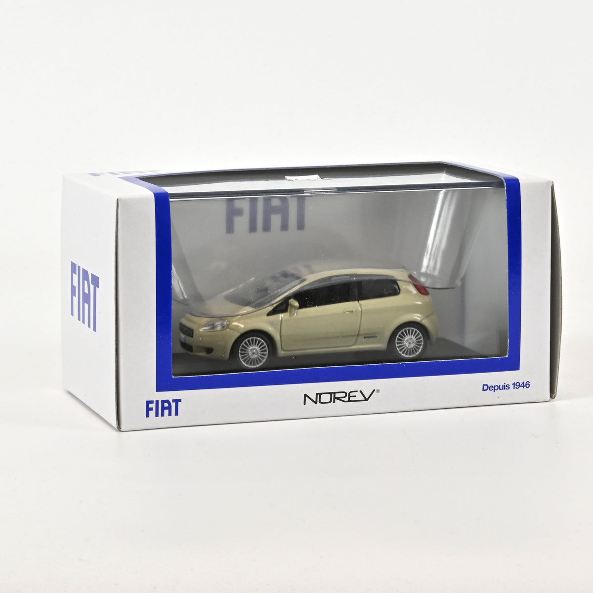 Modèle Réduit Fiat Grande Punto 1:43 - Norev Réf. 771064 - Métal - Neuf