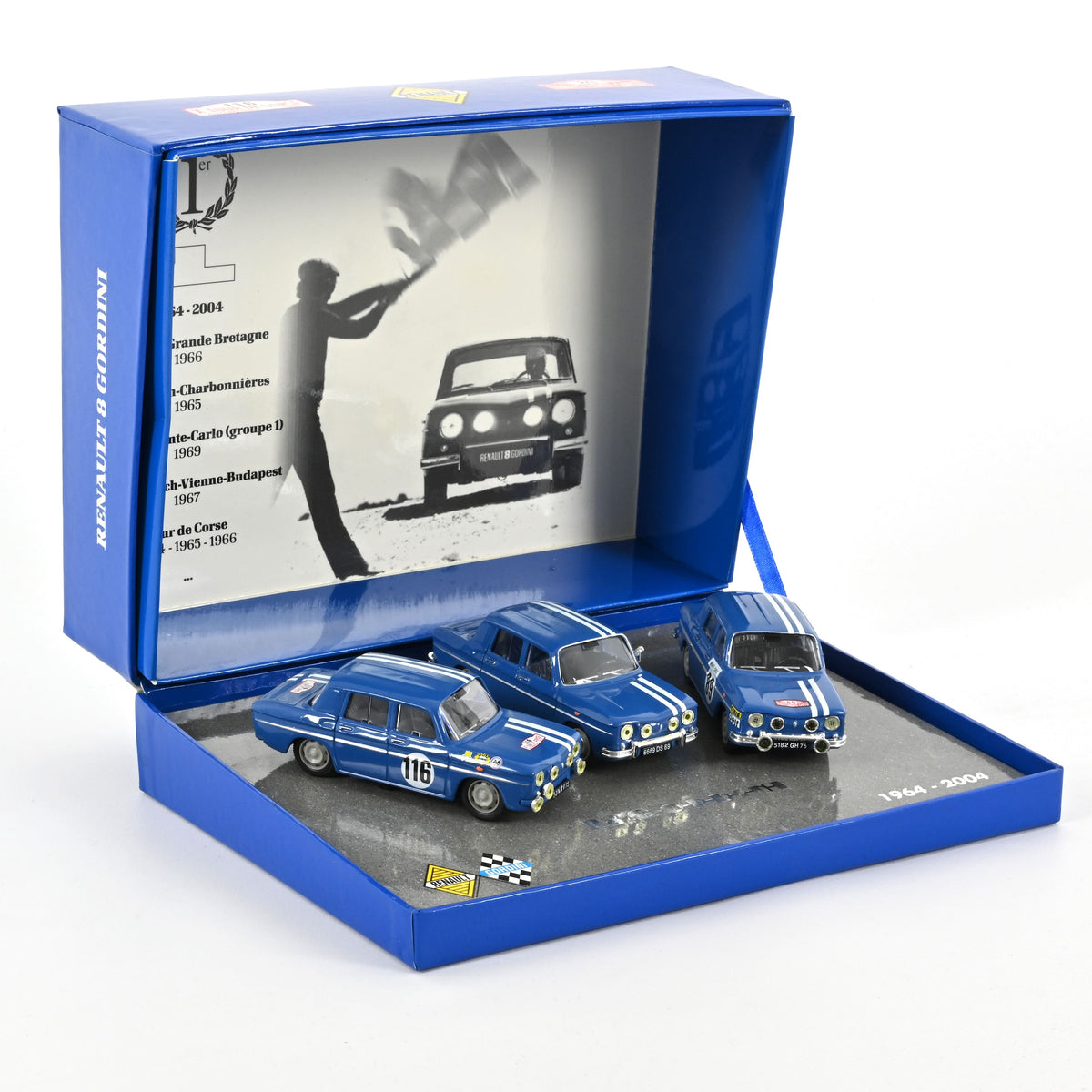 Miniature Renault 8 R8 Gordini 1964 1/43 En Métal Mondo Motors - Jaune, Neuve En Boîte, Collection