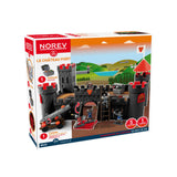 Fortress with figures and cannon