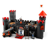 Fortress with figures and cannon