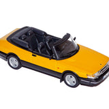 Saab 900 Turbo 16 S Convertible 1991 Monte Carlo Yellow 1:43