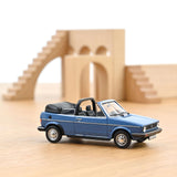 VW Golf Cabriolet 1981 Monaco Blau 1:43
