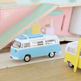 VW Combi T2b Camper Van 1973 Bleu clair Jet-car 1/43