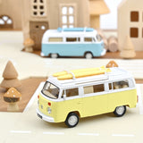 VW Combi T2b Camper Van 1973 Jaune pastel Jet-car 1/43