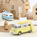 VW Combi T2b Camper Van 1973 Jaune pastel Jet-car 1/43