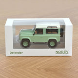 Land Rover Defender 1995 Vert Grasmere et Blanc Jet-car 1/43