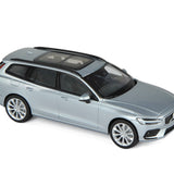Volvo V60 2018 Argent brillant 1/43