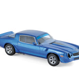 Chevrolet Camaro Z28 1980 Bleu Métallique avec bandes bleues 1/43