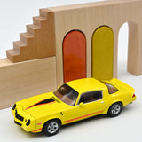 Chevrolet Camaro Z28 1980 Yellow with red/orange striping 1:43