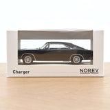 Dodge Charger 1968 Noir Jet-car 1/43