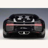 Bugatti Chiron 2017 Rouge Italien / Noir Nocturne 1/12