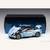 Aston Martin DB11 Rosted Glass Blue 1/18