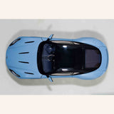 Aston Martin DB11 Rosted Glass Blue 1/18