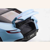 Aston Martin DB11 Rosted Glass Blue 1/18