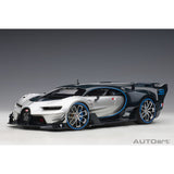 Bugatti Vision GT 2015 Silver/Blue Carbon 1:18