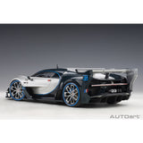 Bugatti Vision GT 2015 Silver/Blue Carbon 1:18