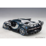 Bugatti Vision GT 2015 Silver/Blue Carbon 1:18