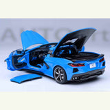 Chevrolet Corvette C8 Stingray Z51 Rapid Blue 2020 1:18