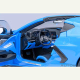 Chevrolet Corvette C8 Stingray Z51 Rapid Blue 2020 1:18