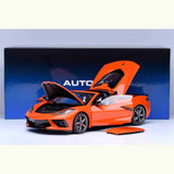 Chevrolet Corvette C8 Stingray Z51 Sebring Orange 2020 1:18