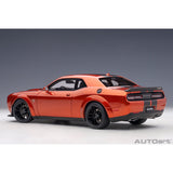 Dodge Challenger SRT Hellcat cinnamon/gunmetal stripes 1:18