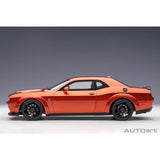 Dodge Challenger SRT Hellcat cinnamon/gunmetal stripes 1:18