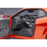 Dodge Challenger SRT Hellcat cinnamon/gunmetal stripes 1:18