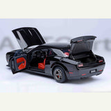 Dodge Challenger SRT Super Stock 2023 Pitch Black 1:18