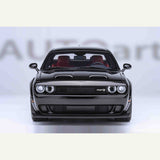 Dodge Challenger SRT Super Stock 2023 Pitch Black 1:18