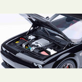 Dodge Challenger SRT Super Stock 2023 Pitch Black 1:18