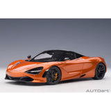 McLaren 720S 2017 Azoren/Metallic Orange 1:18