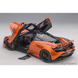 McLaren 720S 2017 Azoren/Metallic Orange 1:18