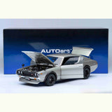 Nissan Skyline 2000 GT-R 1973 (KPGC110) Tuned Version Silber 1:18
