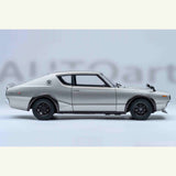 Nissan Skyline 2000 GT-R 1973 (KPGC110) Tuned Version Silber 1:18