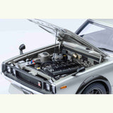 Nissan Skyline 2000 GT-R 1973 (KPGC110) Tuned Version Silber 1:18